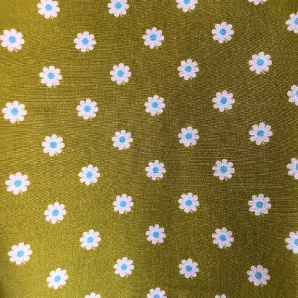 Levi’s Women’s Embry Tie Blouse Sweet Daisy Split Pea Ditsy Floral Retro Small - Picture 9 of 9